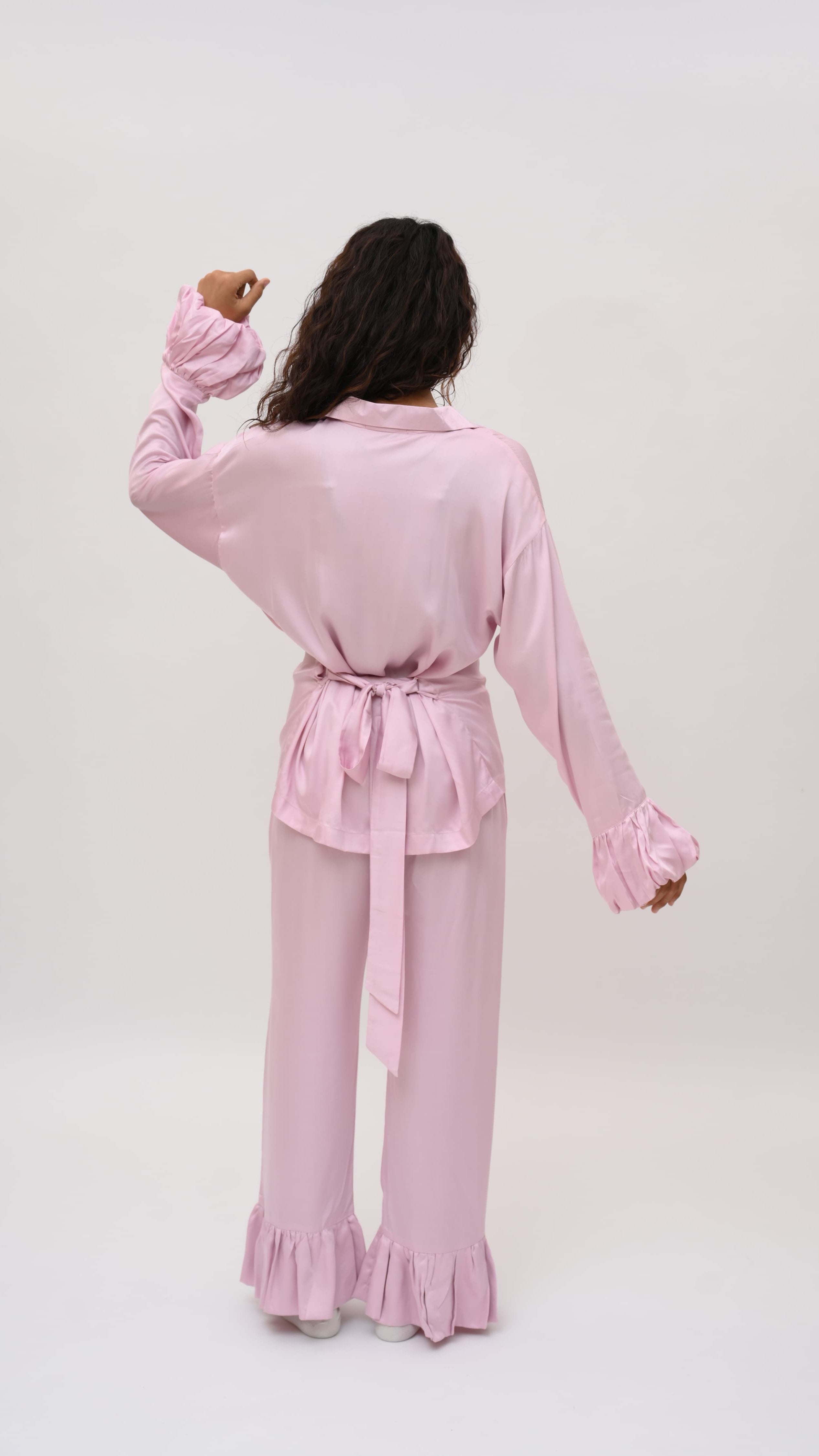 Ballerina Modal Satin Loungewear