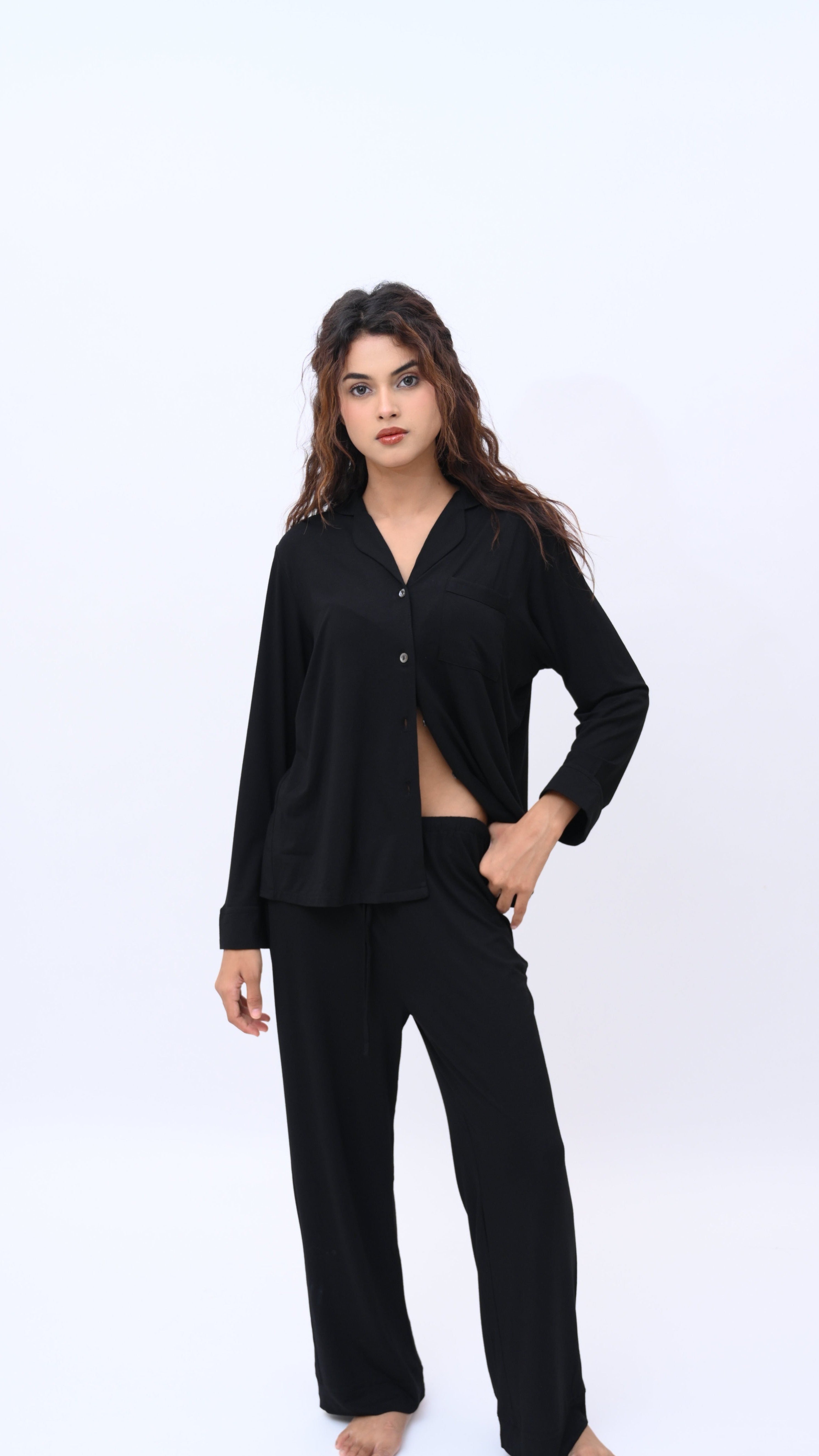 Signature Black Bamboo Pyjamas