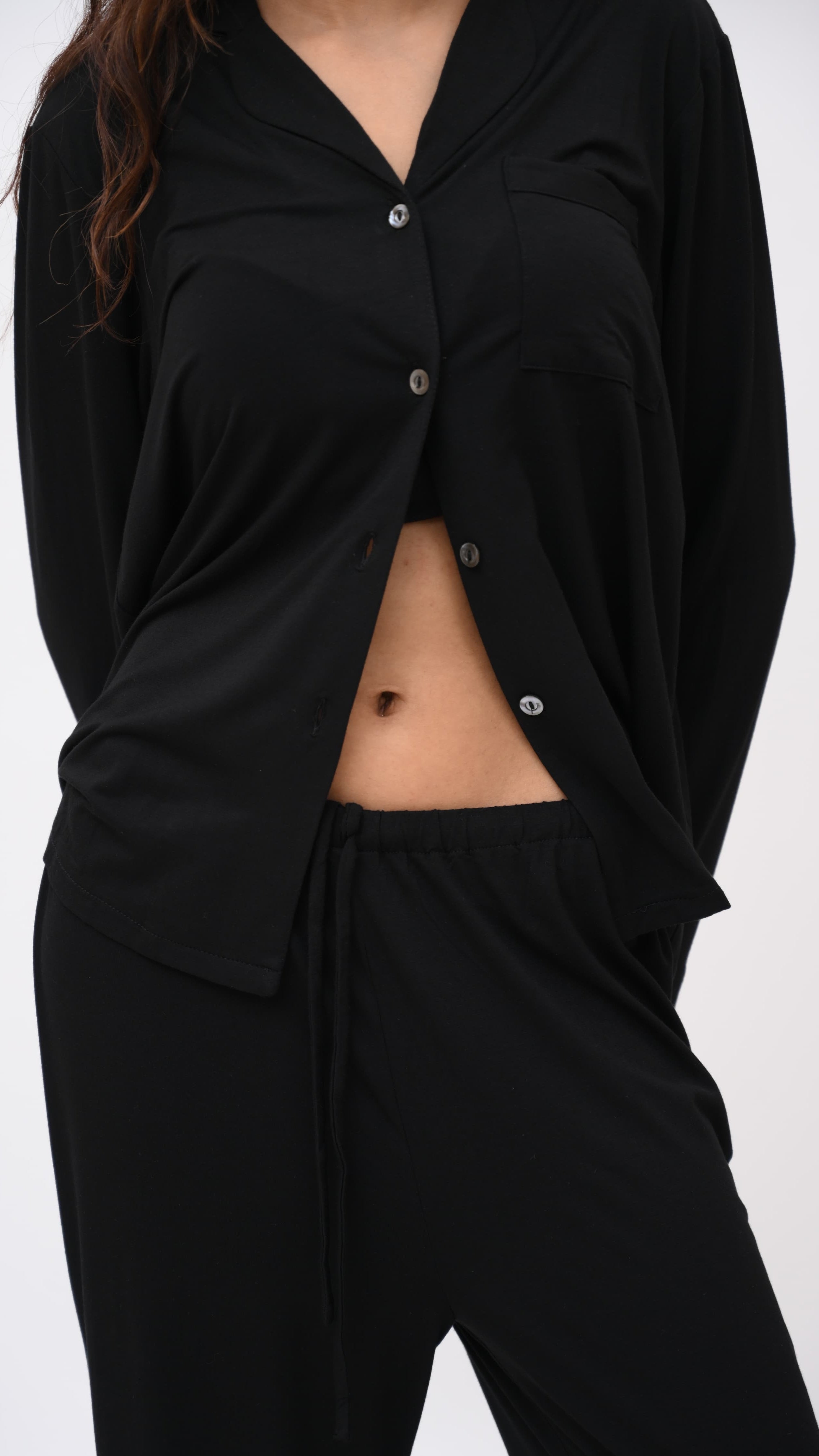 Signature Black Bamboo Pyjamas