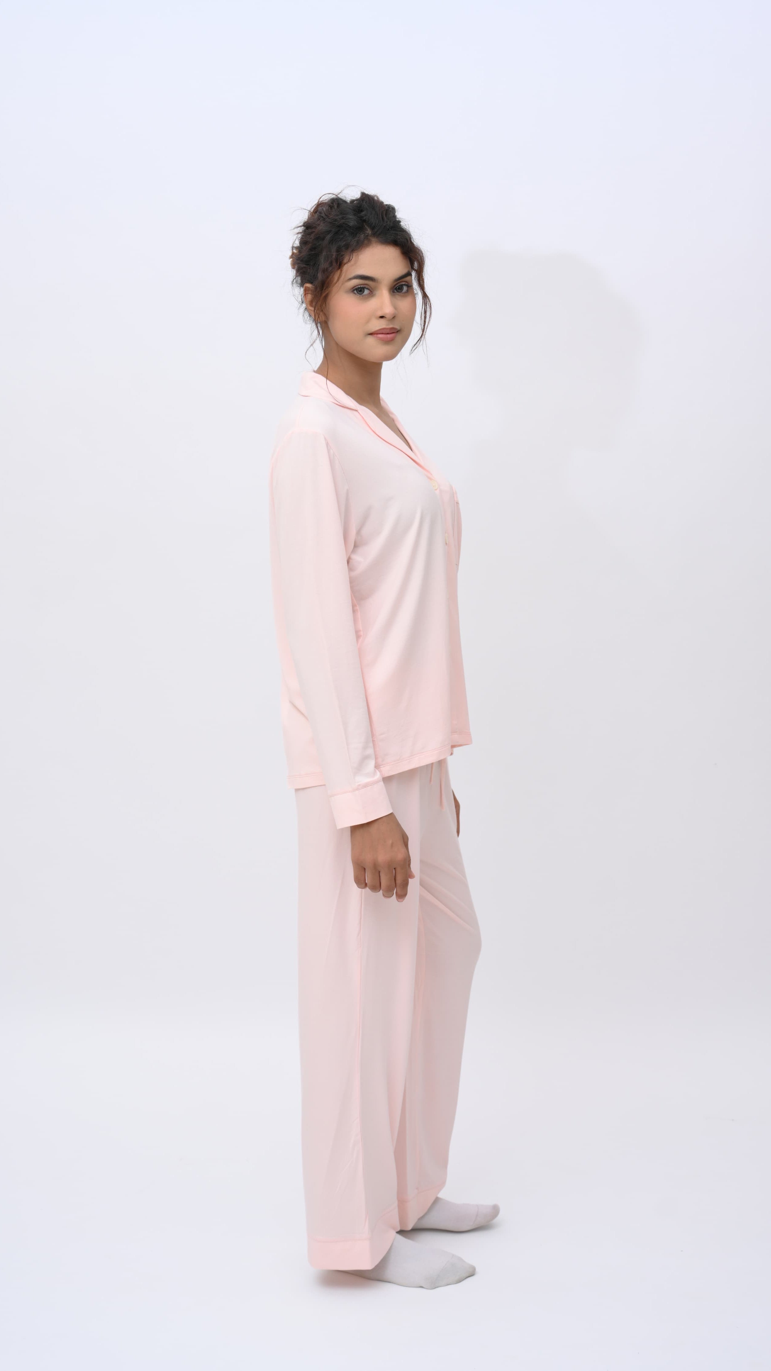 Rose Pink Bamboo Pyjamas