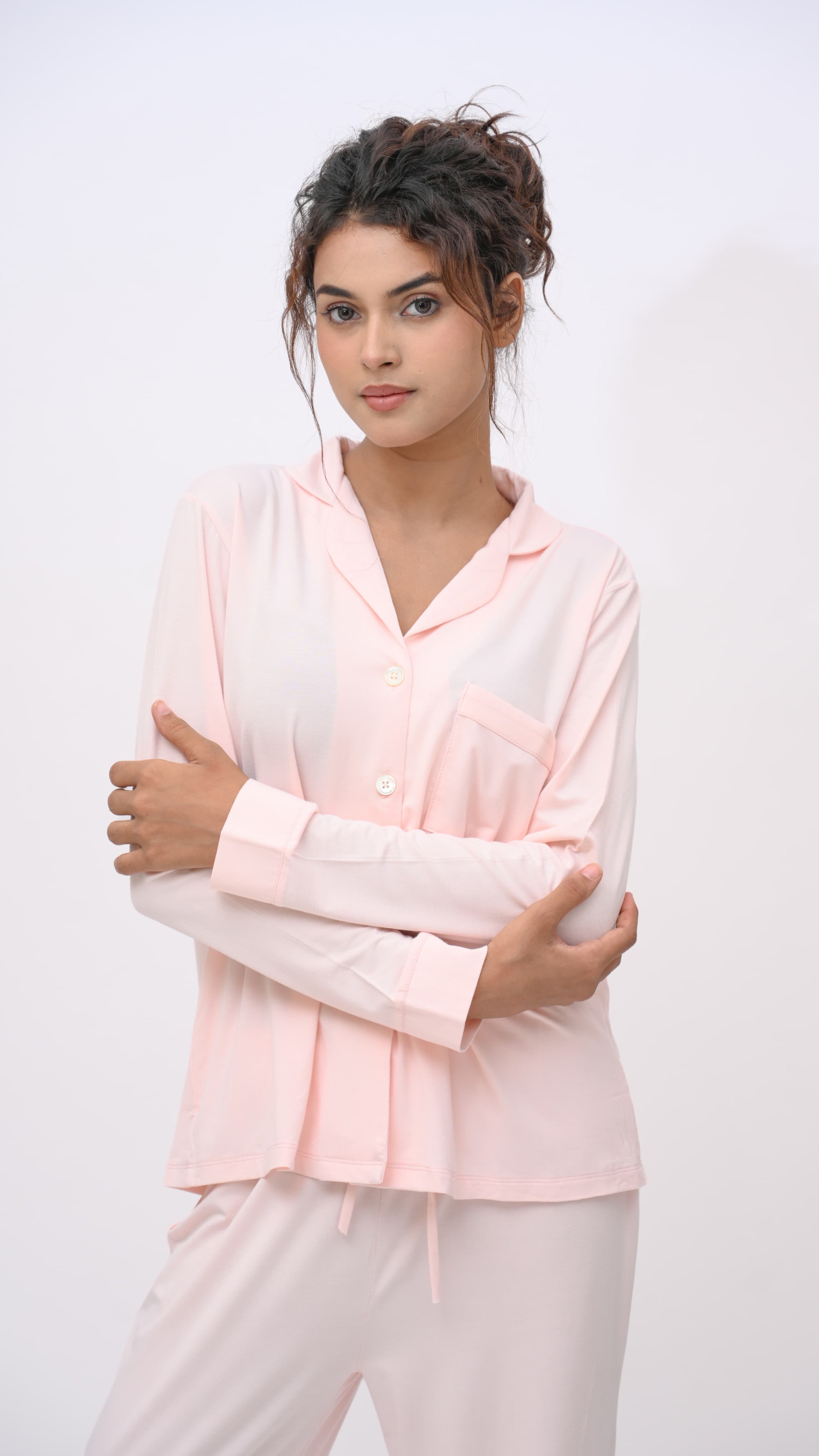 Rose Pink Bamboo Pyjamas
