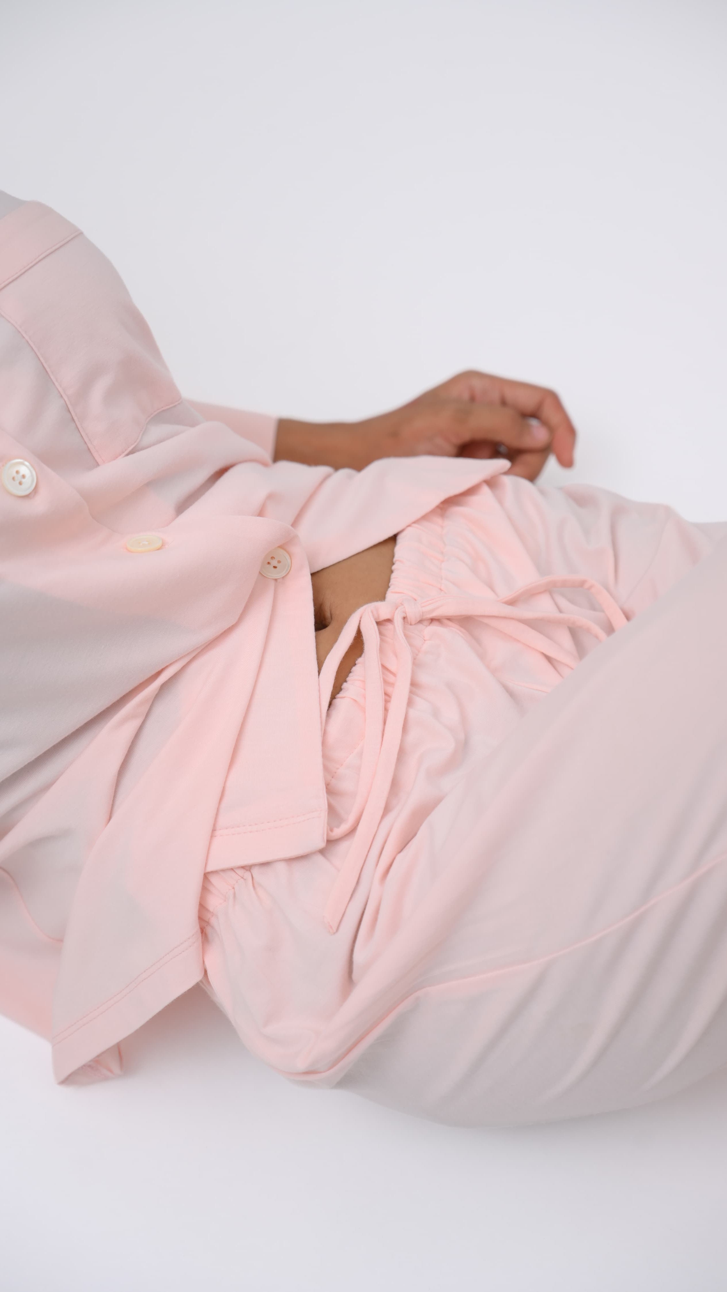 Rose Pink Bamboo Pyjamas